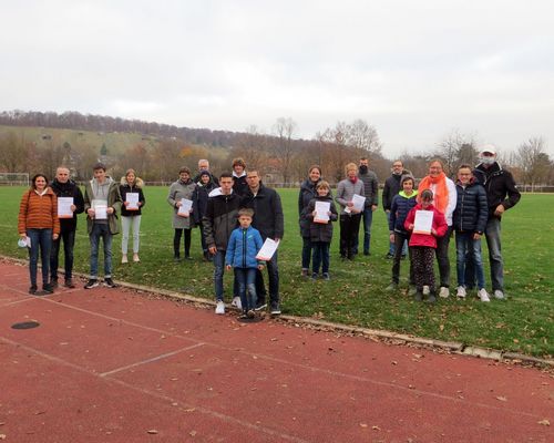 Abschlussfest mit Sieger-Ehrungen der Sportvg-Feuerbach-Leichtathleten