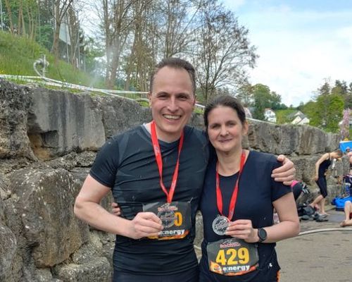 Rats-Runners-Lauf mit Claudia und Heiko Gräfe